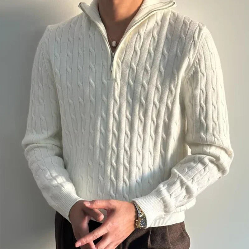 PULL LUCIEN DEMI-ZIP