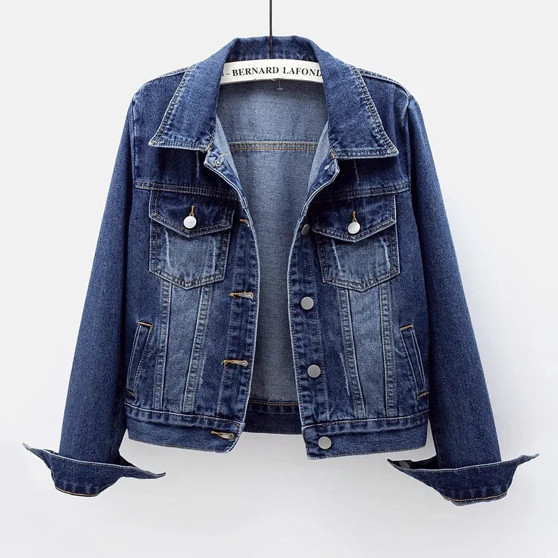 Veste en jean classique Aura